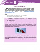 Política exterior mexicana