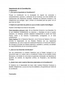 Importancia de la Constitución Mexicana