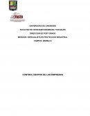 CONTROL DENTRO DE LAS EMPRESAS