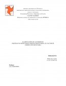 PARTIDAS NO MONETARIAS, PARTIDAS MONETARIAS, EL FACTOR DE CORRECCIÓN MONETARIA