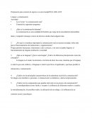 Preguntas lengua y comunicación