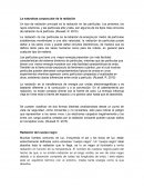 La naturaleza corpuscular de la radiación