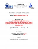 LA INDIVIDUALIZACIÓN DE LA ENSEÑANZA(PÁGINA 96); ALGUNOS FACTORES QUE CONFIGURAN EL ESTILO DE APRENDIZAJE