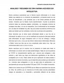 ANALISIS Y RESUMEN DE DRA KARINA ACEVEDO EN INTELECTUA