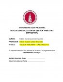 Evasión tributaria – Caso practico