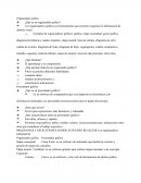 Organizador y presentador gráfico