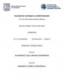 DERECHO Y CÓDIGO FISCAL