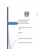 Historia de la Educación y la Pedagogía I