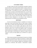 LEY DE ABONO Y ABONO
