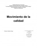 Programa de Hidrocarburos Movimiento de la calidad
