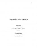 Conceptos y Terminos generales. Comunicación Política