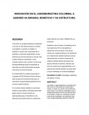 INNOVACIÓN EN EL AGROMARKETING COLOMBIA, A QUIENES VA DIRIGIDO, BENEFICIO Y SU ESTRUCTURA