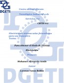 Electricidad: sistema solar fotovoltaico para uso domestico