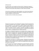 Ensayo: Ontología del Lenguaje