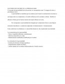 FACTORES QUE INCIDEN EN LA PERSONALIDAD