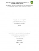 FACTORES QUE INFLUYEN EN EL DIVORCIO EN LA ACTUALIDAD COVID- 19 EN LA CIUDAD DEL ESPINAL – TOLIMA BARRIO VILLA CATALINA