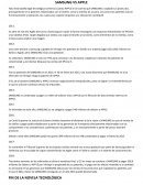 Apple Vs Samsung cronología