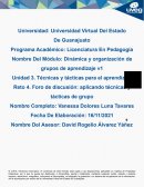 Técnicas y tácticas para el aprendizaje