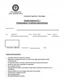 TECNOLOGÍAS Y PLANTAS INDUSTRIALES