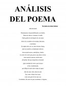 Análisis poema me dueles