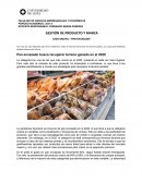 GESTIÓN DE PRODUCTO Y MARCA. CASO GRUPAL: “PAN ENVASADO”