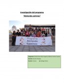 Investigación del programa “Abriendo caminos”