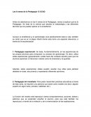 Las 6 ramas de la Pedagogía