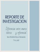 DIF. ENTRE MARCO TEORICO Y DIFERENCIAL