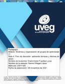 Foro de discusión: aplicando técnicas y tácticas de grupo