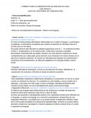 CASO DE TRASTORNO DE COMUNICACIÓN