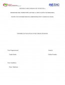 INFORME DE PASANTIAS EN RECURSOS HUMANOS