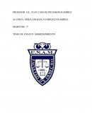 TEMA DE ENSAYO: SOBRESEIMIENTO