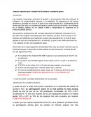 Aspectos requeridos para el trabajo final de Gobierno y equidad de género