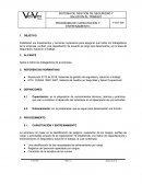 SISTEMA DE GESTIÓN DE SEGURIDAD Y SALUD EN EL TRABAJO