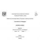 Historia de la educación 1