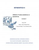 Pruebas estadísticas no paramétricas