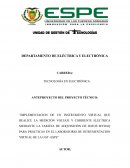 IMPLEMENTACION DE UN INSTRUMENTO VIRTUAL QUE REALICE LA MEDICIÓN VOLTAJE Y CORRIENTE ELÉCTRICA MEDIANTE LA TARJETA DE ADQUISICIÓN DE DATOS MYDAQ