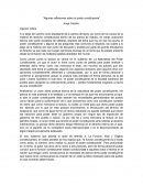 Algunas reflexiones sobre el poder constituyente