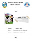 ANALISIS DEL CUENTO EL TORITO DE PIEL BRILLANTE