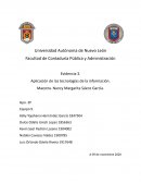 Evidencia 3. Aplicación de las tecnologías de la información