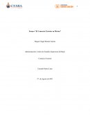 Ensayo “El Comercio Exterior en México”