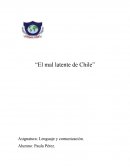 Ensayo obesidad en Chile