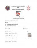 Laboratorio de Química General Práctica No.7 Identificación de cationes