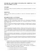 ESTUDIO DE CASOS SOBRE CONTAMINACION AMBIENTAL Y SUS EFECTOS SOBRE LA SALUD