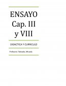 DIDACTICA Y CURRICULUM