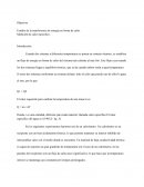 Estudio de la transferencia de energía en forma de calor