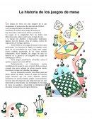 Historia juegos de mesa