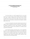 LOS SIETE SABERES NECESARIOS PARA LA EDUCACIÓN DEL FUTURO