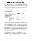 VENTAJA COMPETITIVA Y MEJORA CONTINUA