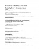 Resumen Procesos psicologicos
